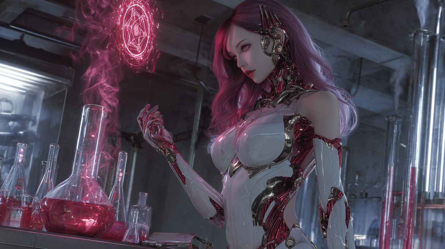 A high-speed ritual of digital alchemy